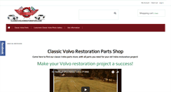 Desktop Screenshot of classicvolvorestoration.com